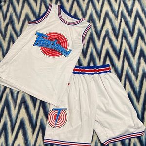 Lola tune squad basketball shorts and jersey
